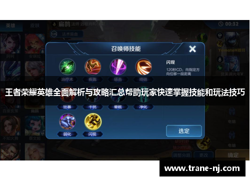 王者荣耀英雄全面解析与攻略汇总帮助玩家快速掌握技能和玩法技巧